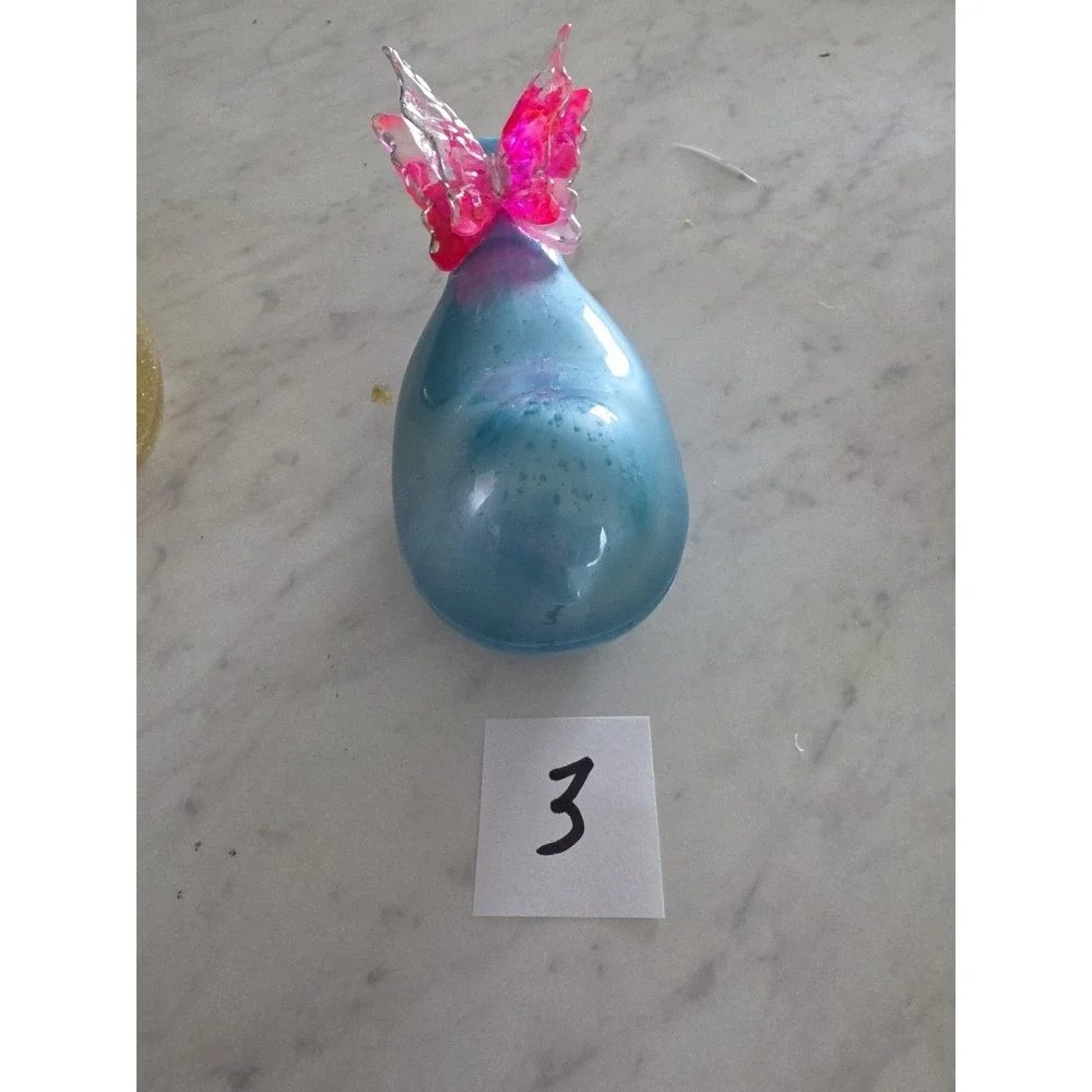 Handmade Resin Bird Jars